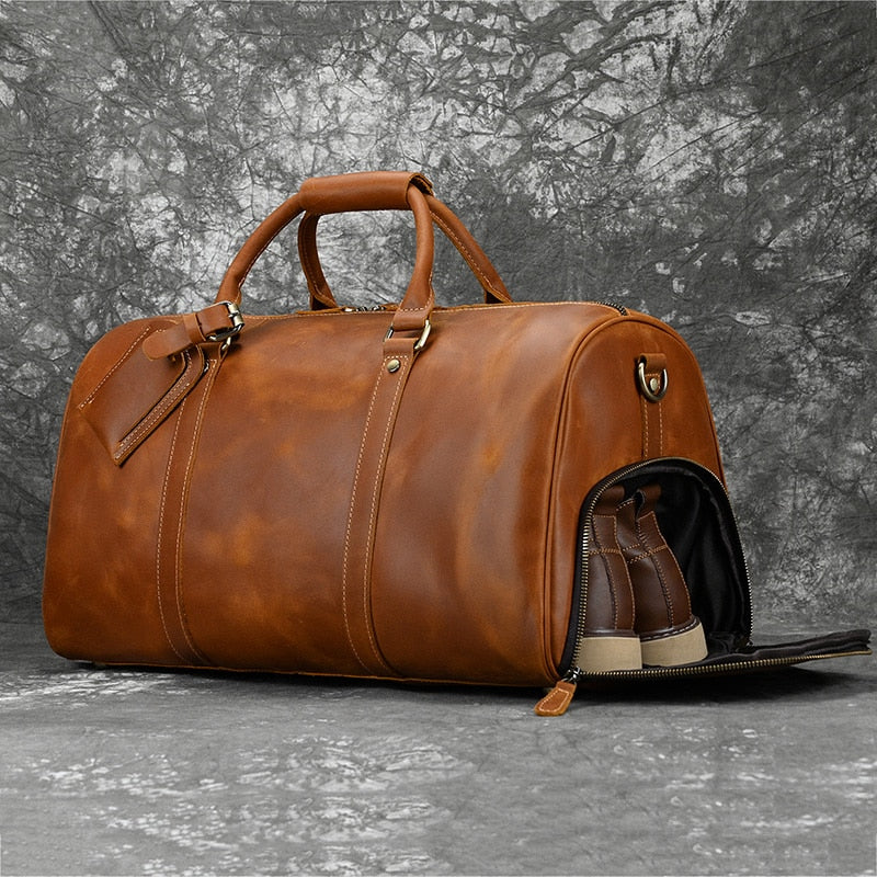 Hot Selling Leather Travel Bag Vintage