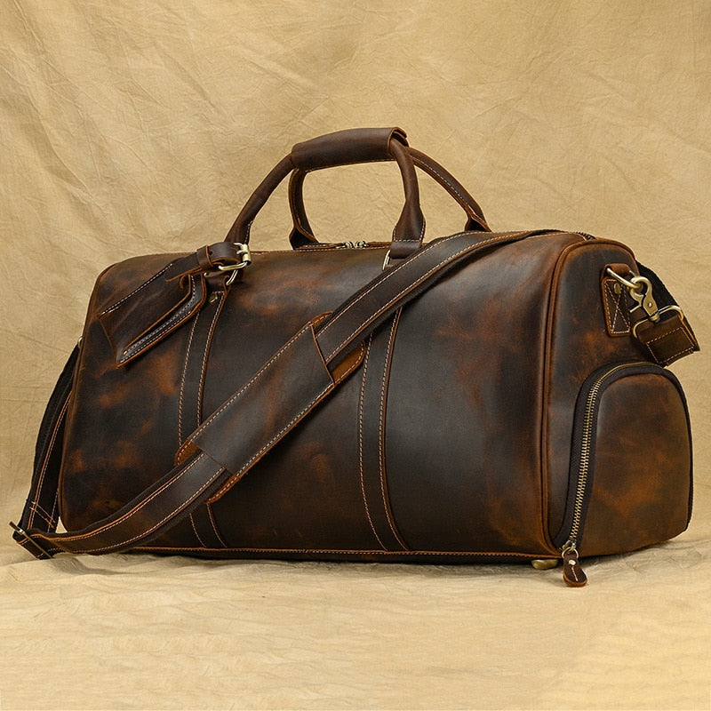 Hot Selling Leather Travel Bag Vintage