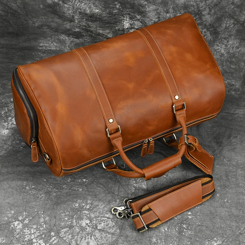 Hot Selling Leather Travel Bag Vintage