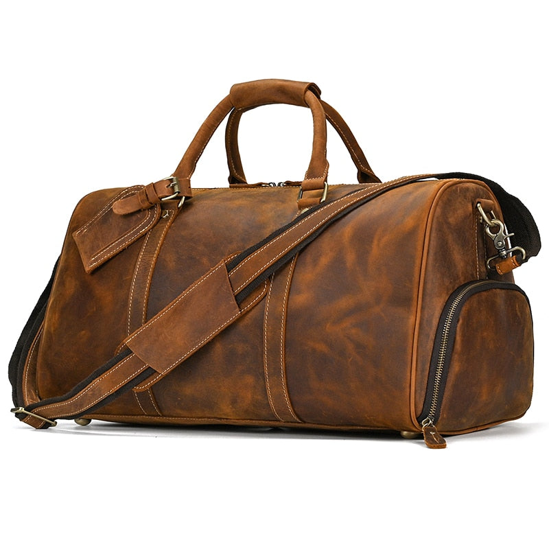 Hot Selling Leather Travel Bag Vintage